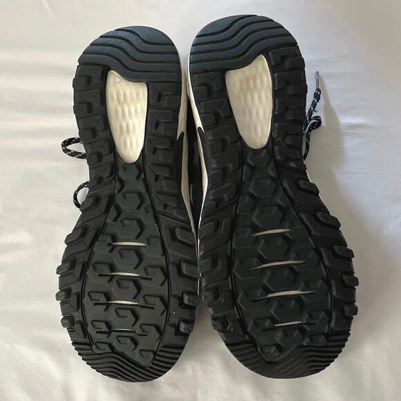 New Balance Trail Running Shoes W11 M9.5 W410LB8 Black Sneakers Comfort Outdoor - Picture 9 of 14